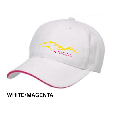 Cap - White/Magenta